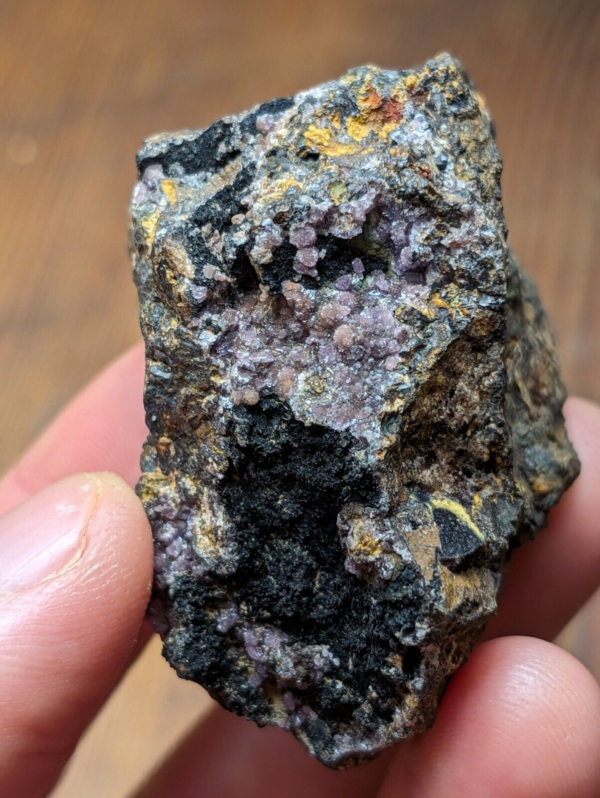 Strengite + other Iron Phosphates -Indian Mountain, Alabama, USA, Old Stock