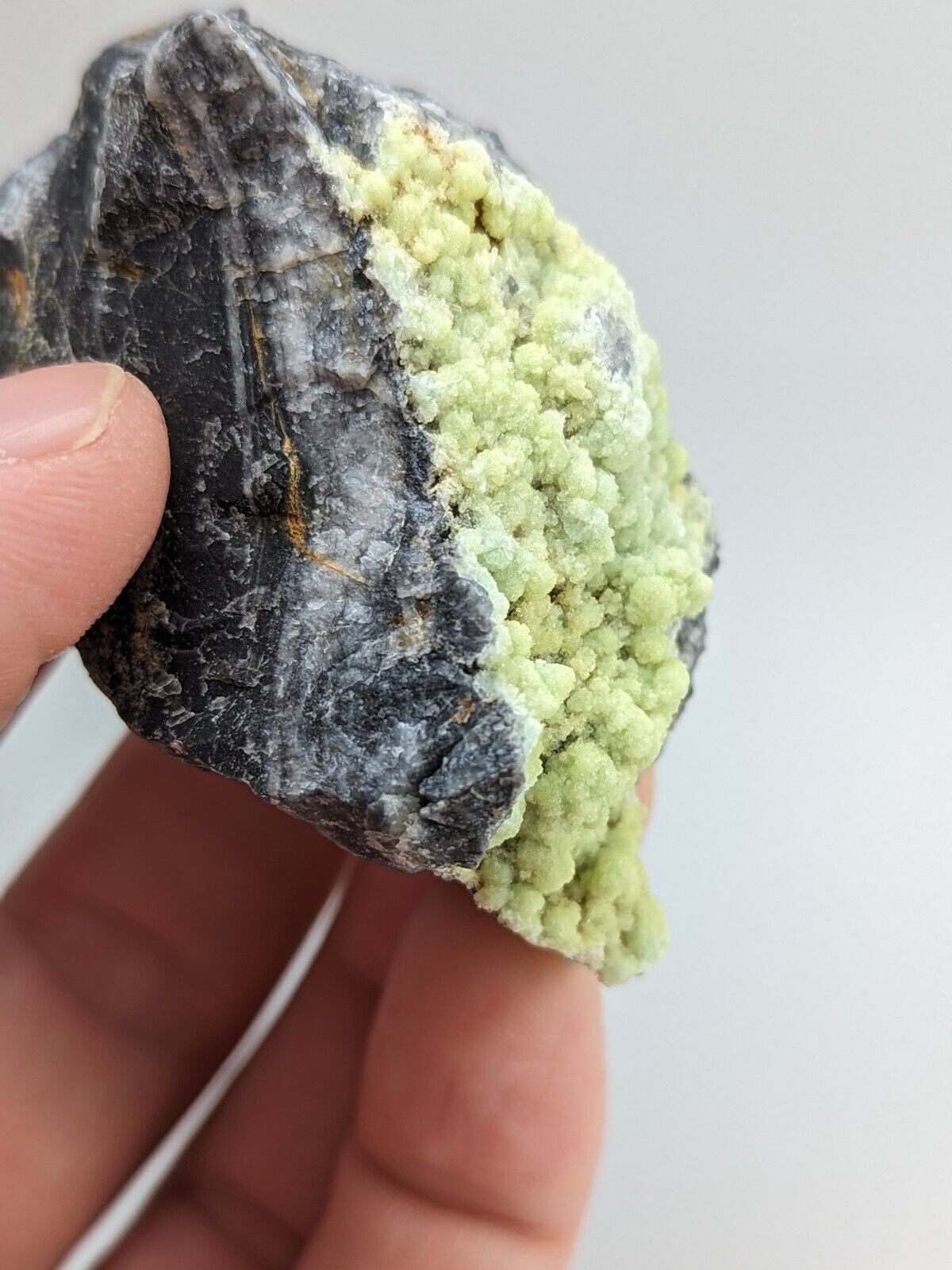 FluorWavellite - Rare! Intermixed With SiO2- Mauldin Mountain, Arkansas, ooak