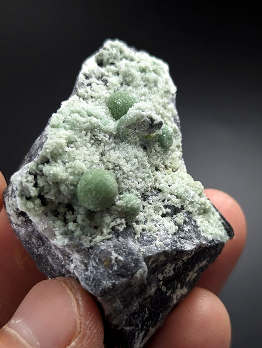 UV Reactive Wavellite - Fantastic Old Stock - Mauldin Mountain, Arkansas, Rare