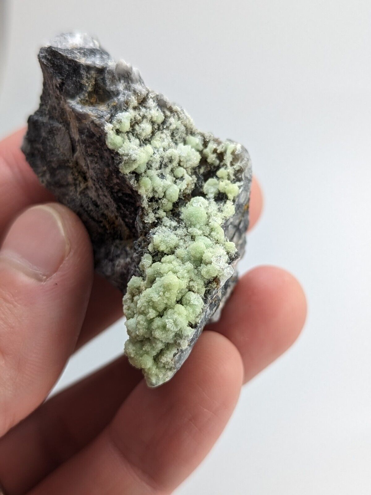 FluorWavellite - Rare! Intermixed With SiO2- Mauldin Mountain, Arkansas, ooak