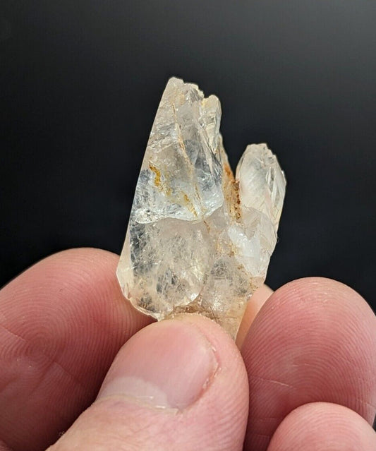 Growth Interference Quartz Crystal - Montgomery County, Arkansas, ooak, Unique