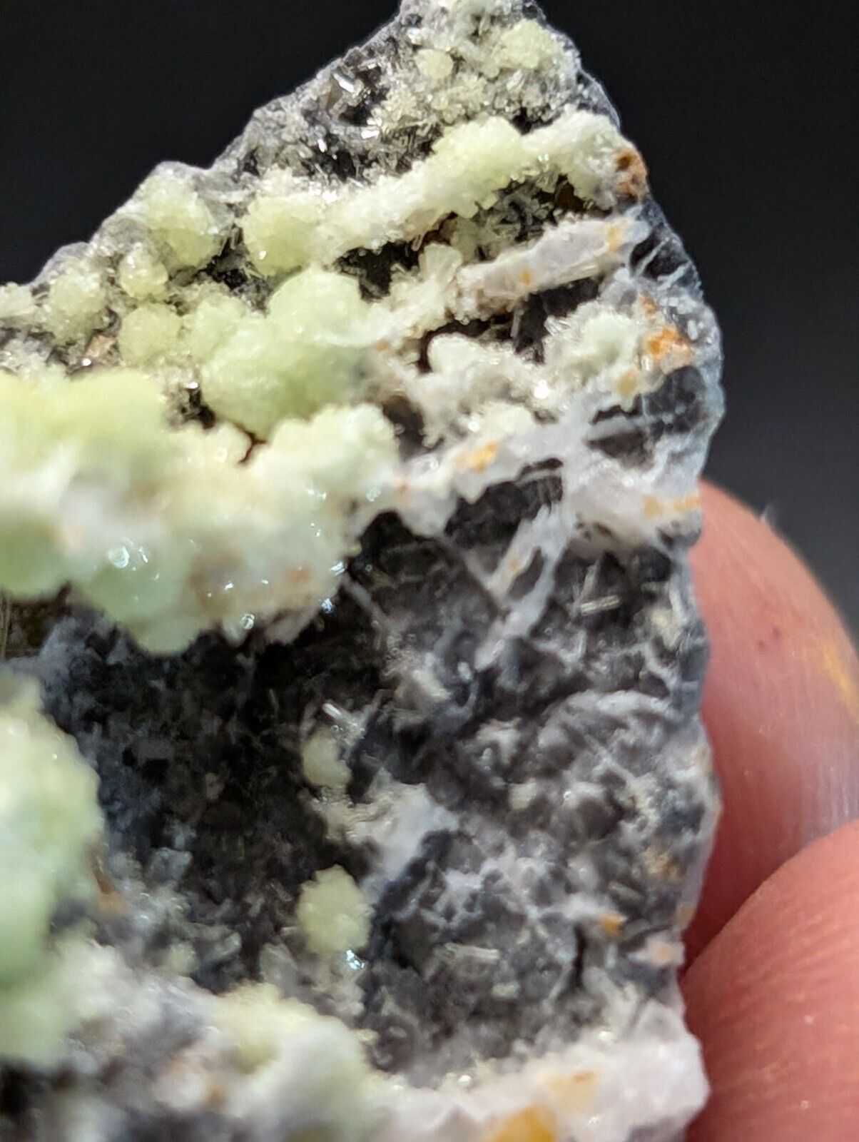 FluorWavellite - Rare! Intermixed With SiO2- Mauldin Mountain, Arkansas, ooak