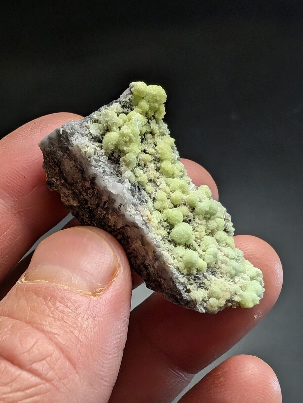 FluorWavellite - Rare! Intermixed With SiO2- Mauldin Mountain, Arkansas, ooak