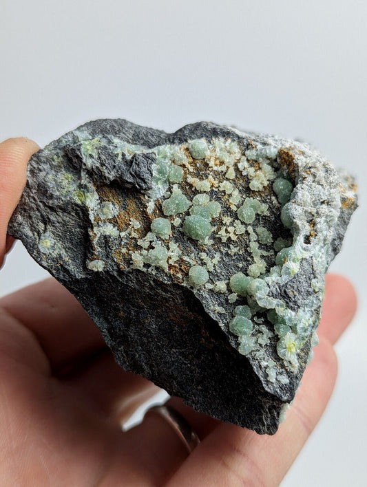 Blue Green Wavellite - Mauldin Mountain, Montgomery County, Arkansas