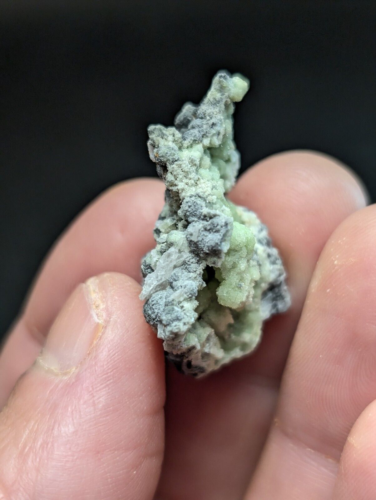 Amazing Wavellite Specimen (Arkansas, USA)  - OOAK Natural Crystal Cluster