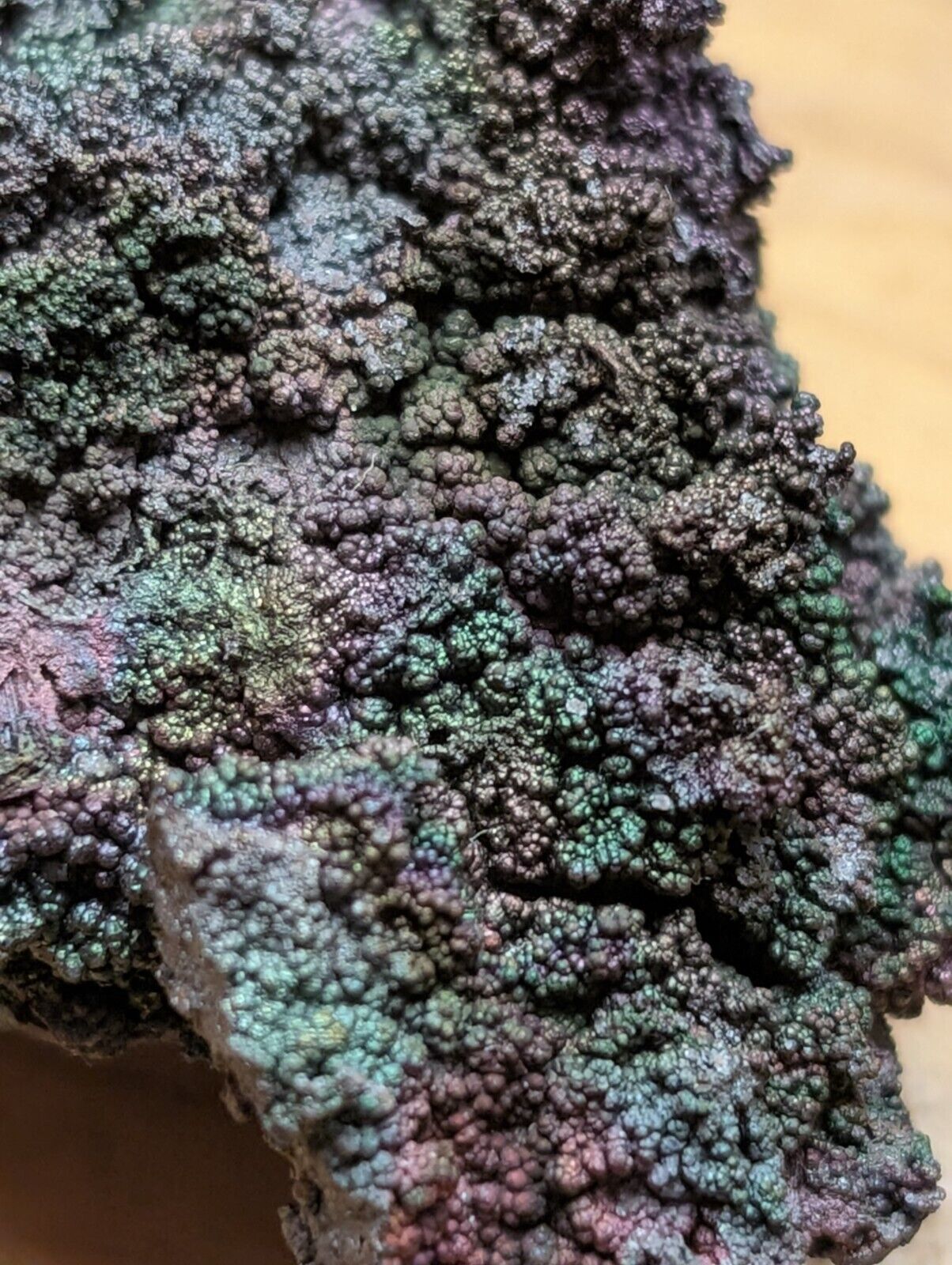 Turgite, Iridescent Hematite Specimen, Graves Mountain, Georgia, USA, Old Stock