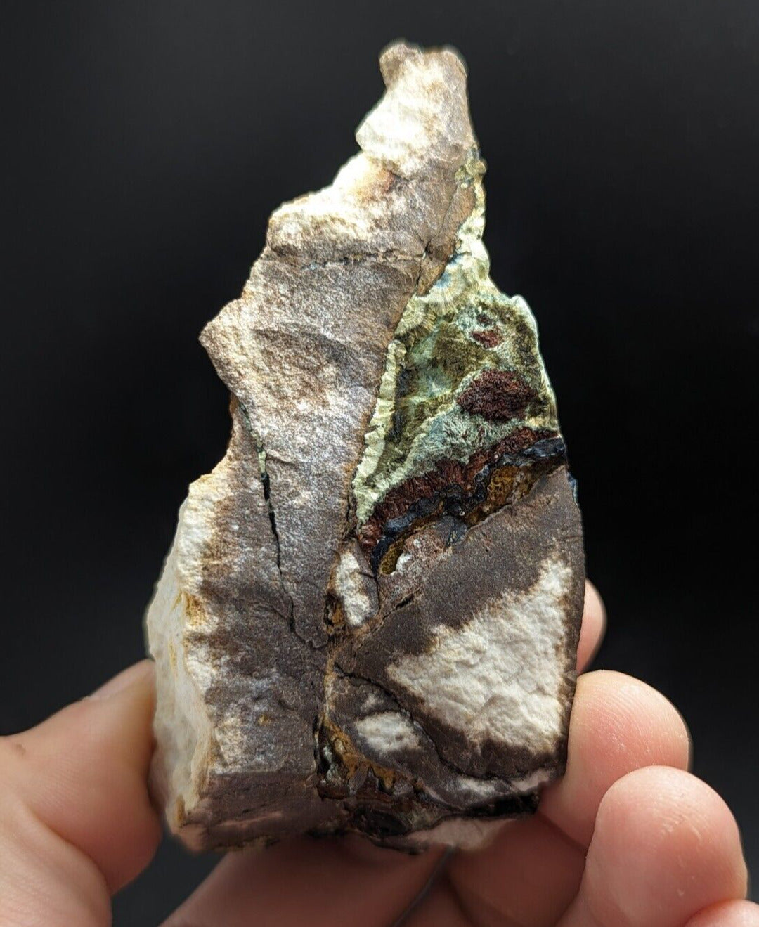 Kidwellite, Dufrenite, Beraunite etc (VERY RARE, 3 Oaks Gap, Polk Co. Arkansas)