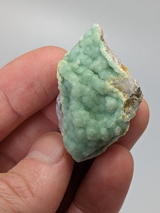 Wavellite on Quartz - Mauldin Mountain, Montgomery County, Arkansas