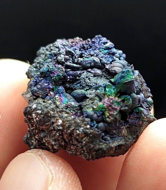 Turgite, Iridescent Hematite, Goethite, Graves Mountain, Georgia, USA, Old Stock