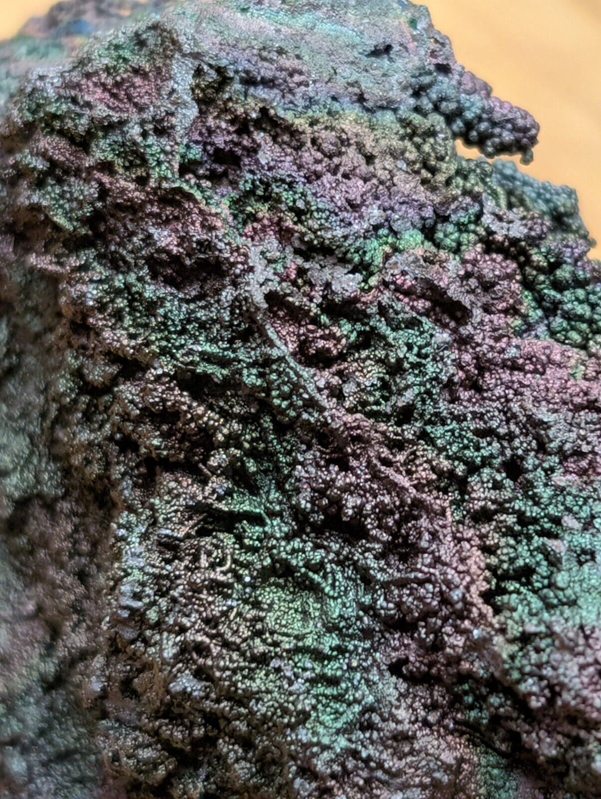 Turgite, Iridescent Hematite Specimen, Graves Mountain, Georgia, USA, Old Stock