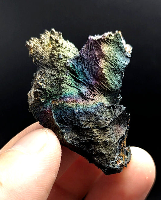 Turgite, Iridescent Hematite Specimen, Graves Mountain, Georgia, USA, Old Stock