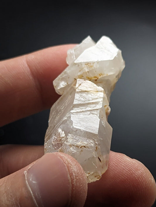 Growth Interference Quartz Crystal - Montgomery County, Arkansas, ooak, Unique