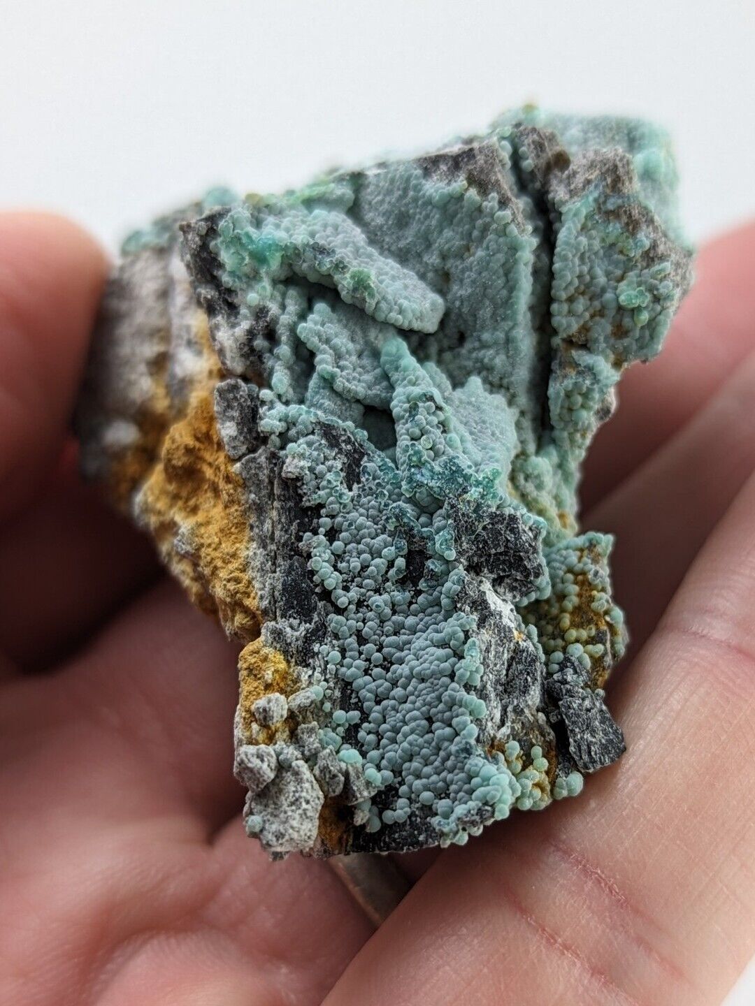 Blue Planerite, Mauldin Mountain, Montgomery Co. Arkansas, USA (Top Aesthetics)