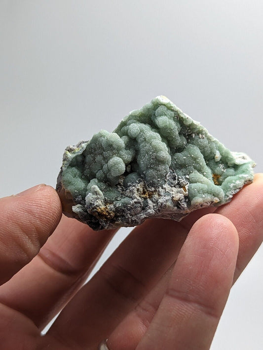 Wavellite on Quartz - Mauldin Mountain, Montgomery County, Arkansas