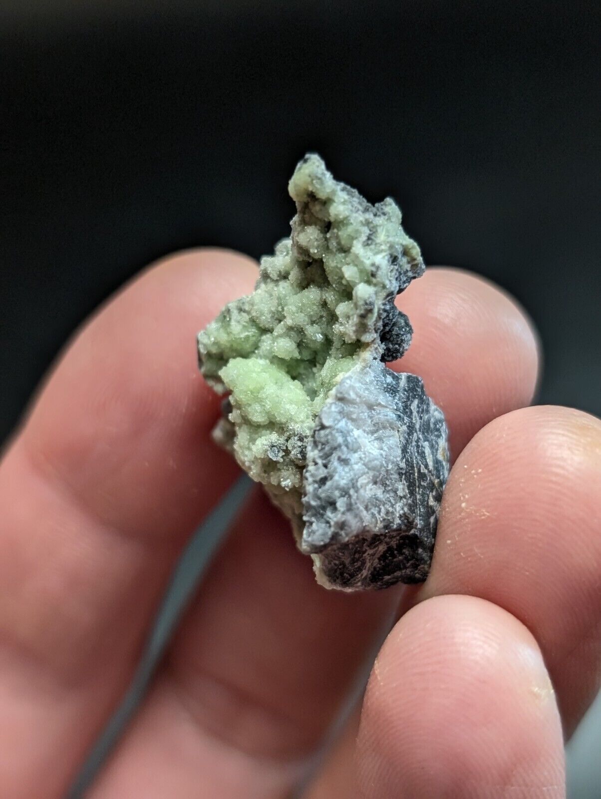 Amazing Wavellite Specimen (Arkansas, USA)  - OOAK Natural Crystal Cluster