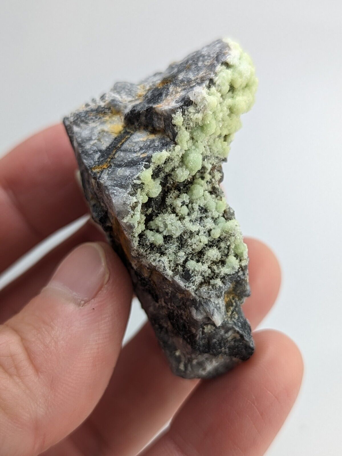 FluorWavellite - Rare! Intermixed With SiO2- Mauldin Mountain, Arkansas, ooak