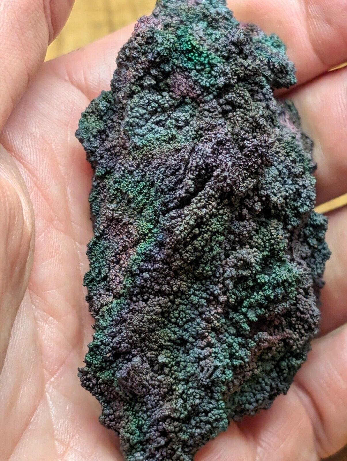 Turgite, Iridescent Hematite Specimen, Graves Mountain, Georgia, USA, Old Stock