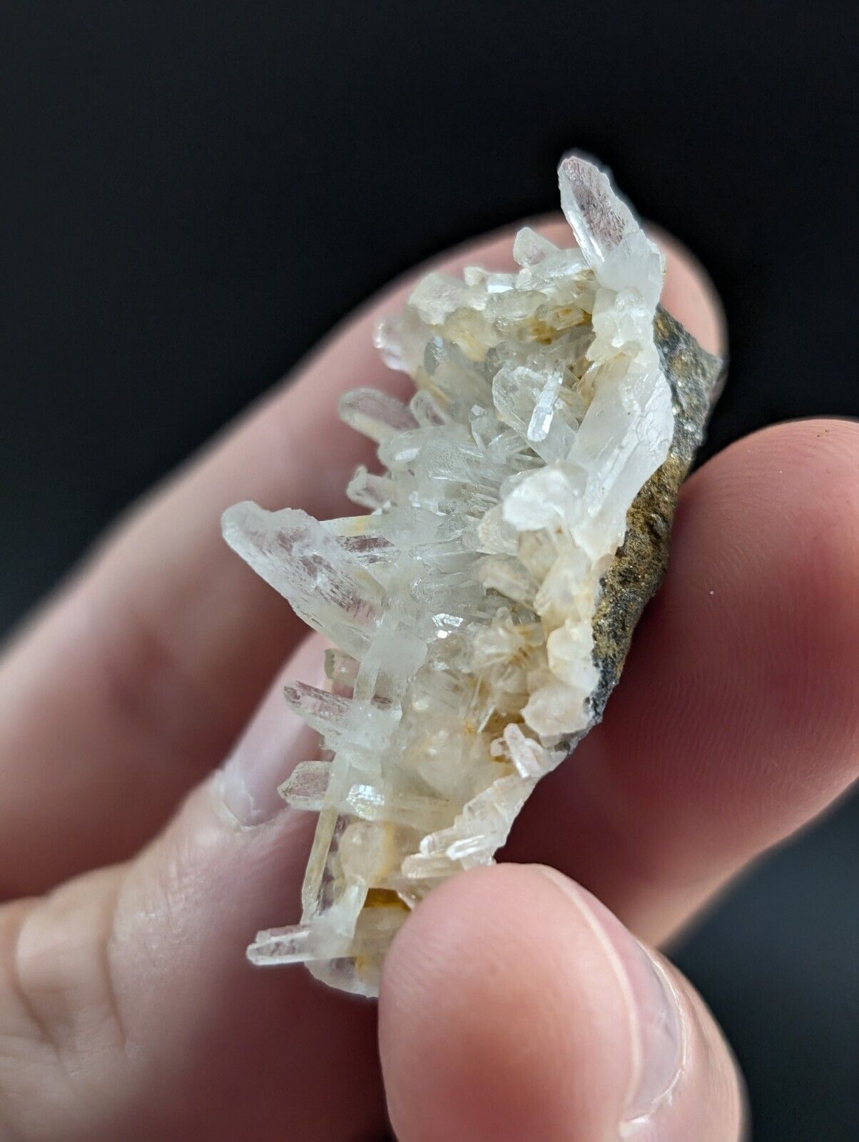 Amazing Jeffrey Quarry Quartz Crystal Cluster, Natural Arkansas Mineral Specimen