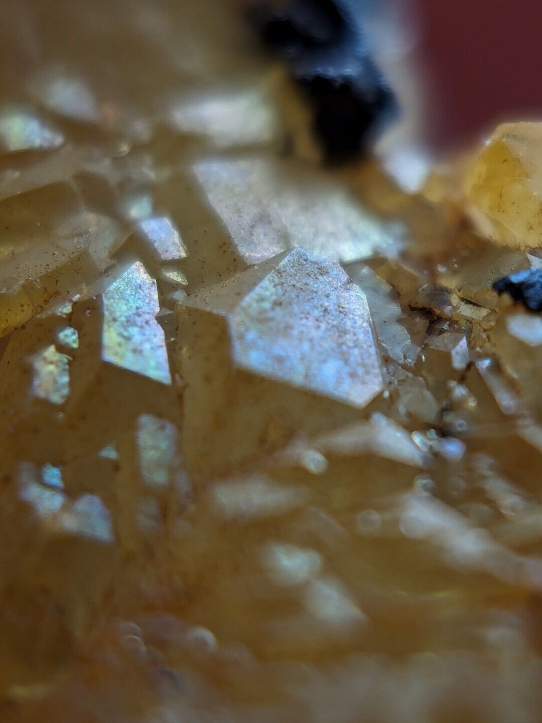 Unique Quartz Crystal Floater - Garland County, Arkansas, w/ natural iridescence