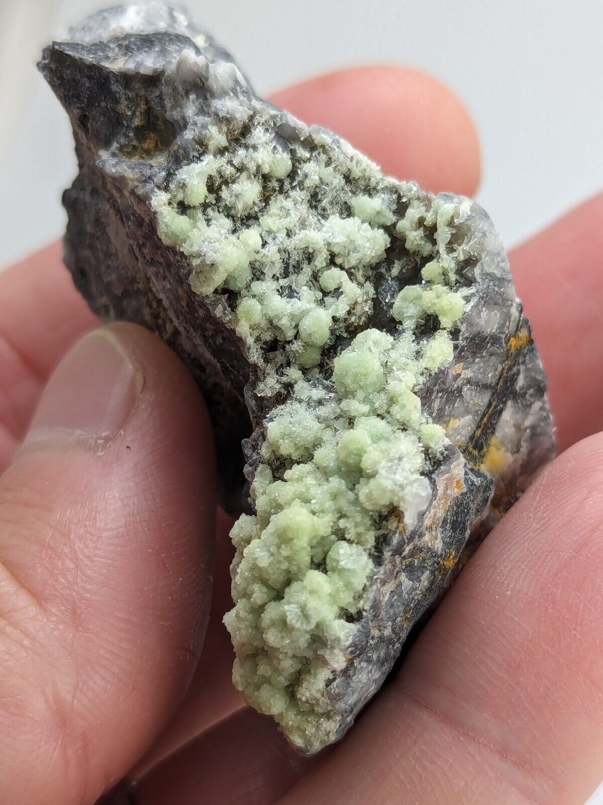 FluorWavellite - Rare! Intermixed With SiO2- Mauldin Mountain, Arkansas, ooak