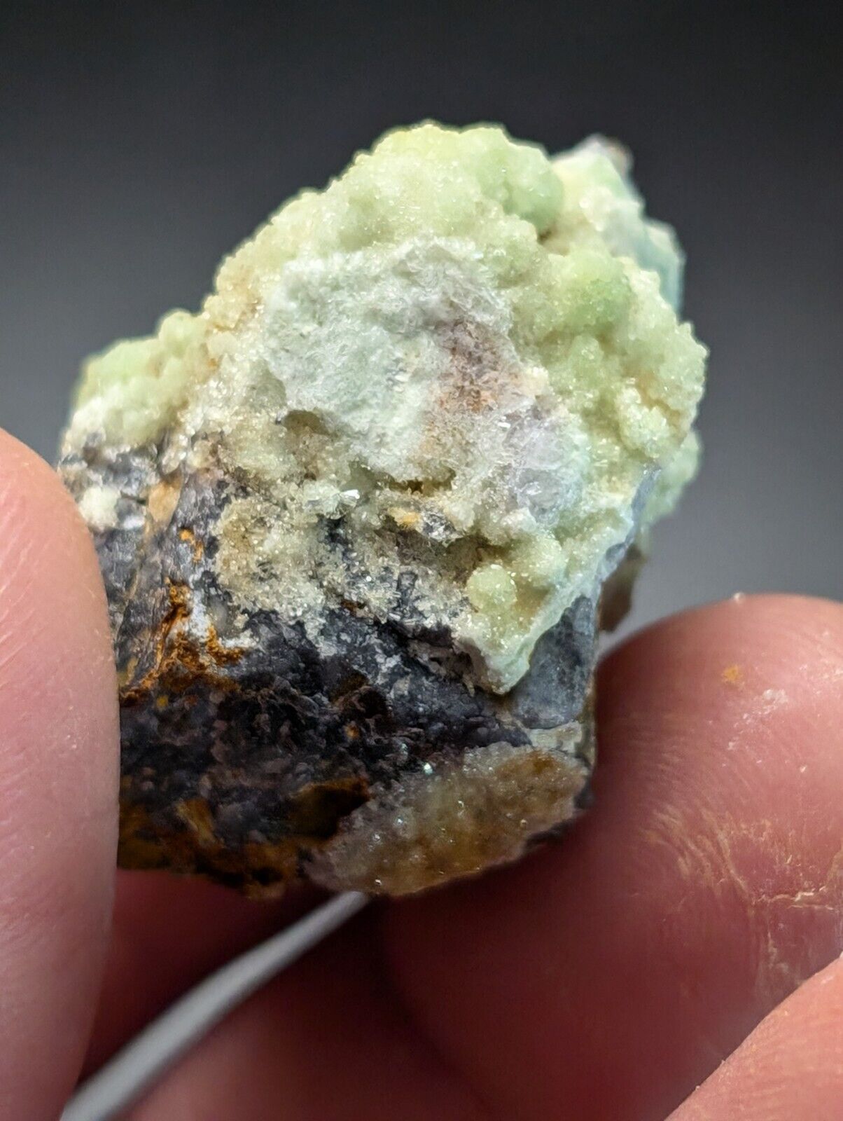 FluorWavellite - Rare! Intermixed With SiO2- Mauldin Mountain, Arkansas, ooak