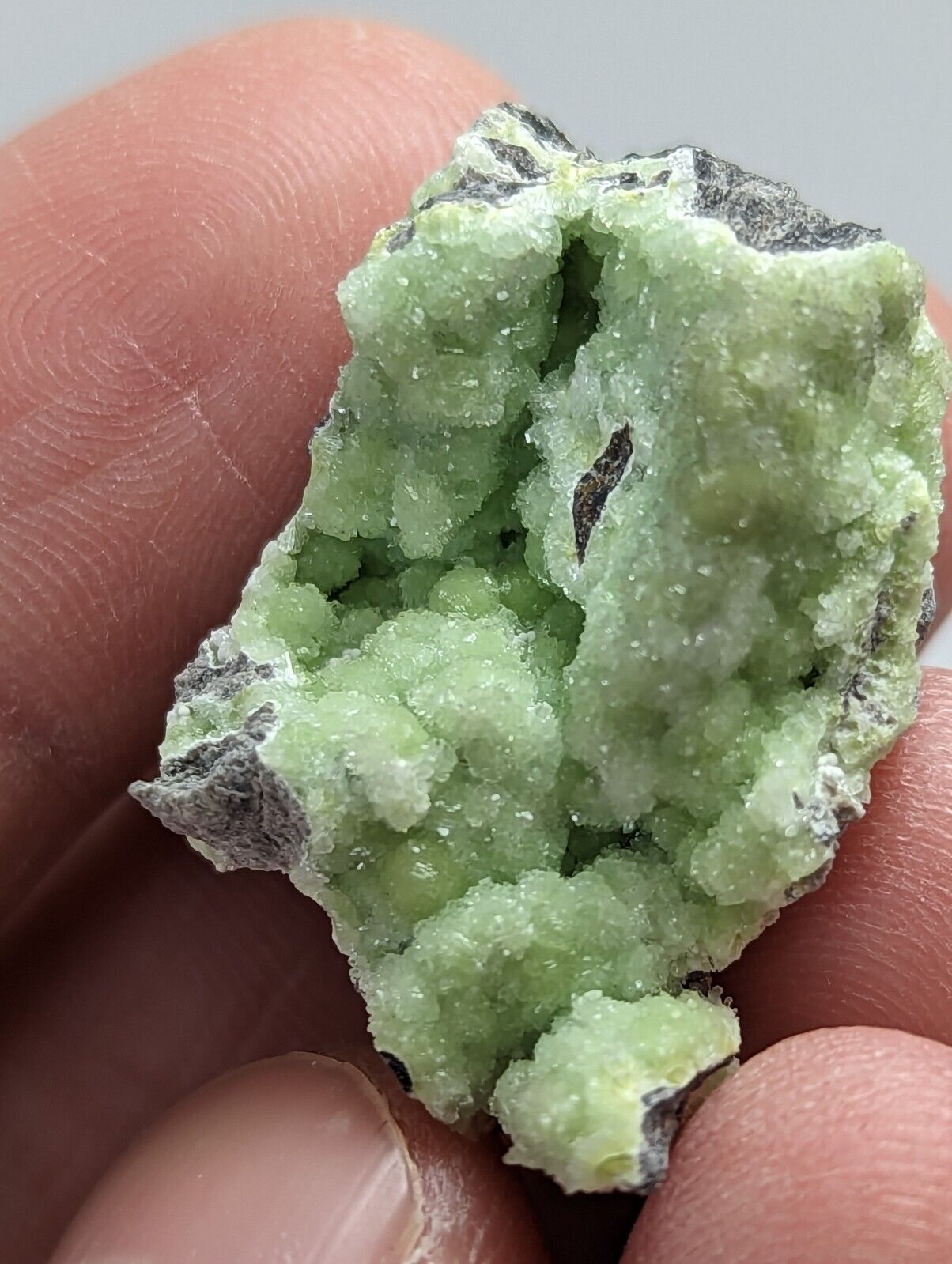 Wavellite - Mauldin Mountain, Montgomery County, Arkansas