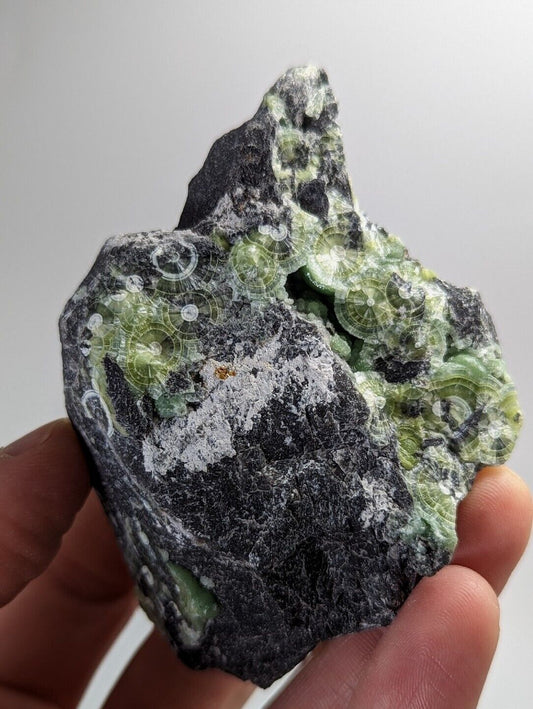 Wavellite with "Eyeforms", Fantastic Old Stock- Mauldin Mountain, Arkansas