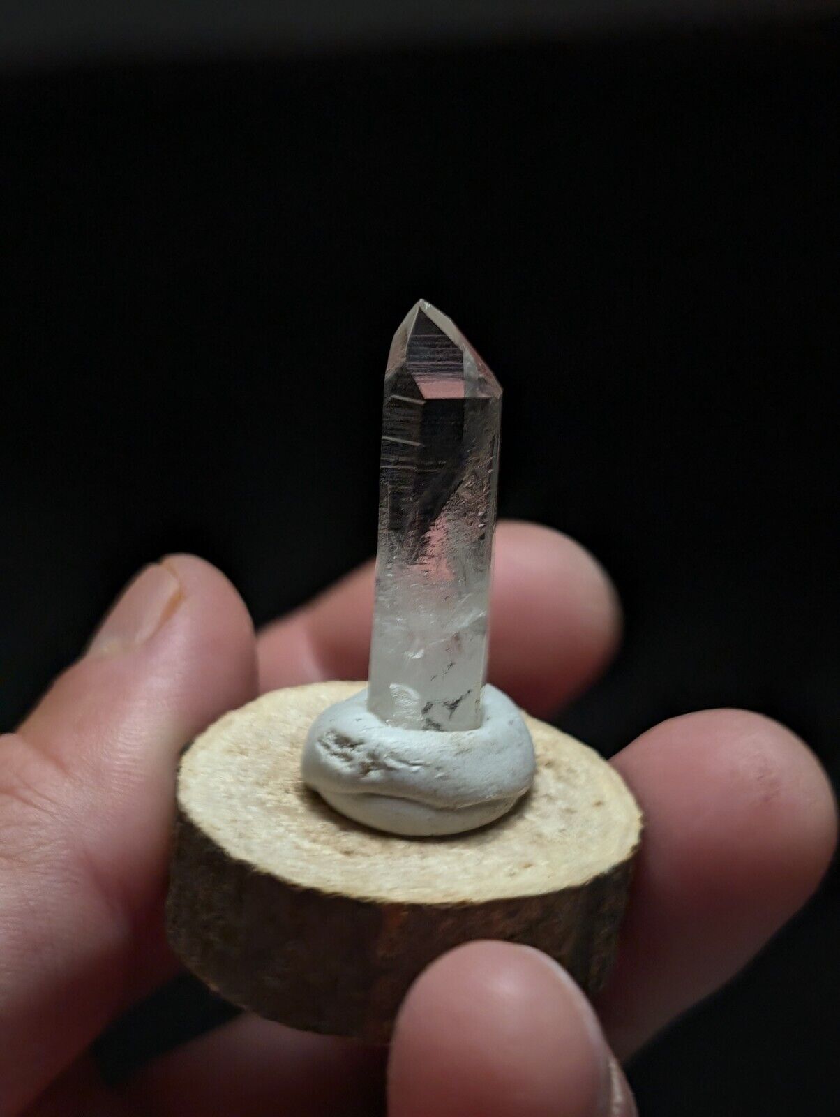 Arkansas Quartz Crystal Point - OOAK, natural mineral specimen, AR, USA