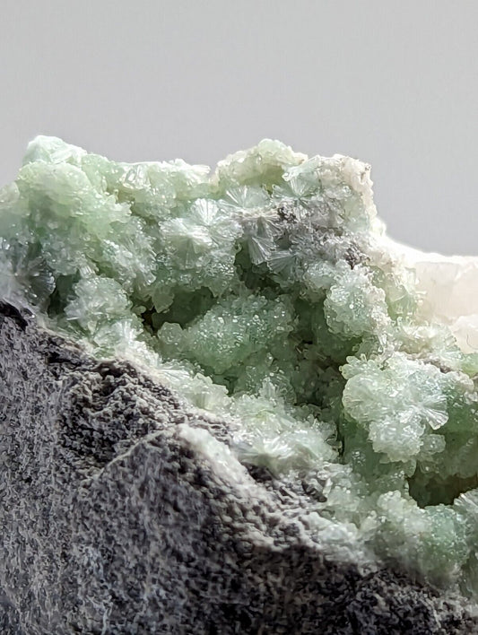 Wavellite on Quartz - Fantastic 1990s Old Stock - Mauldin Mountain, Arkansas