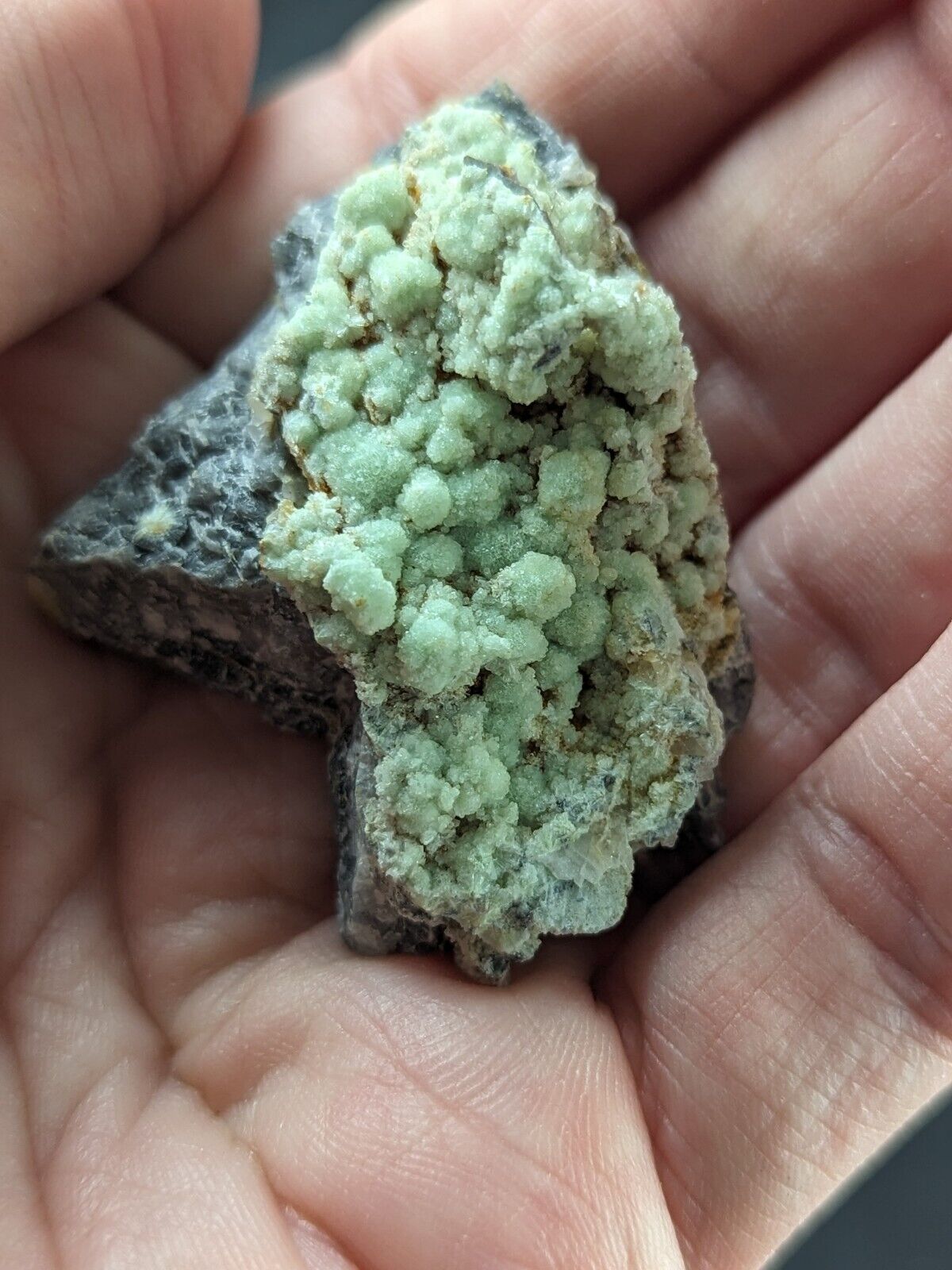 FluorWavellite - Rare! Intermixed With SiO2- Mauldin Mountain, Arkansas, ooak