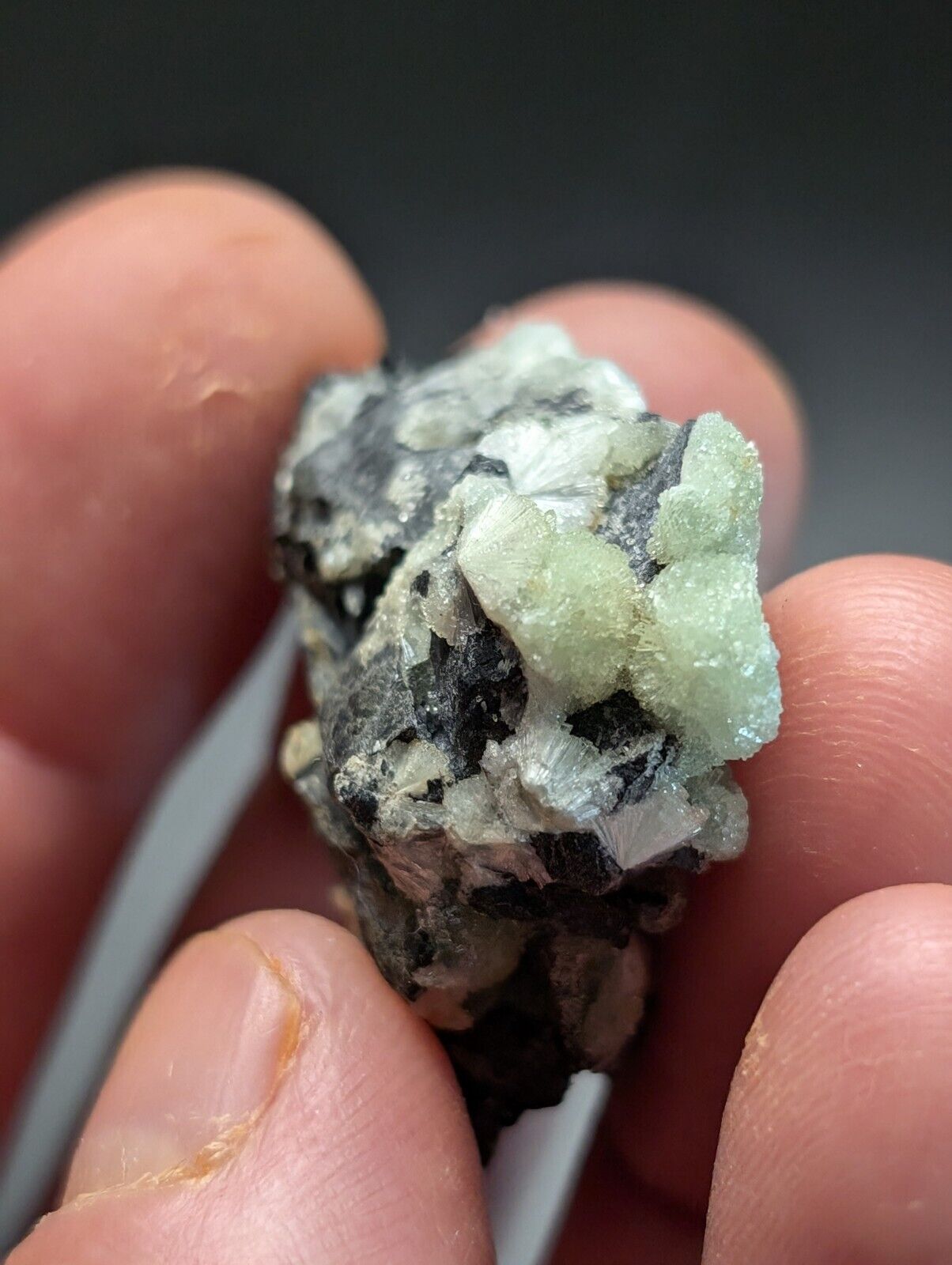 Amazing Wavellite Specimen (Arkansas, USA)  - OOAK Natural Crystal Cluster