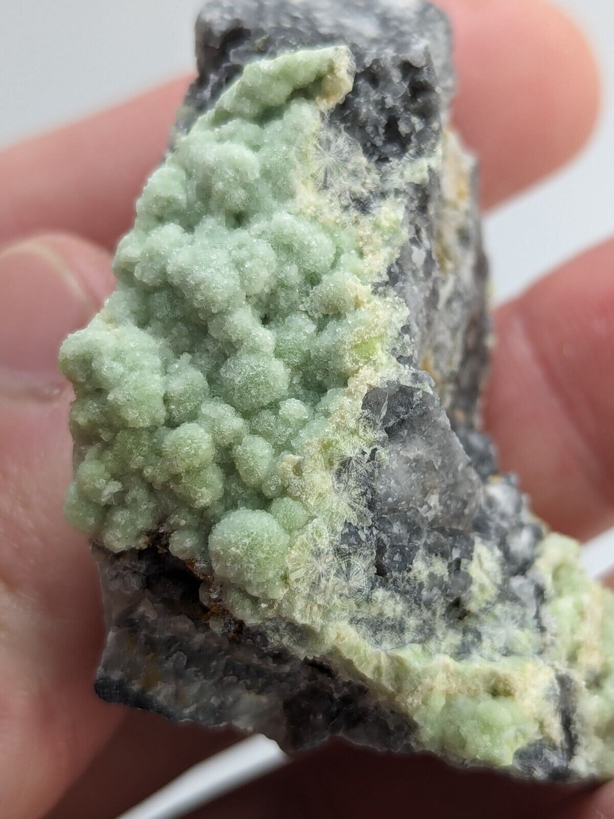 FluorWavellite - Rare! Intermixed With SiO2- Mauldin Mountain, Arkansas, ooak