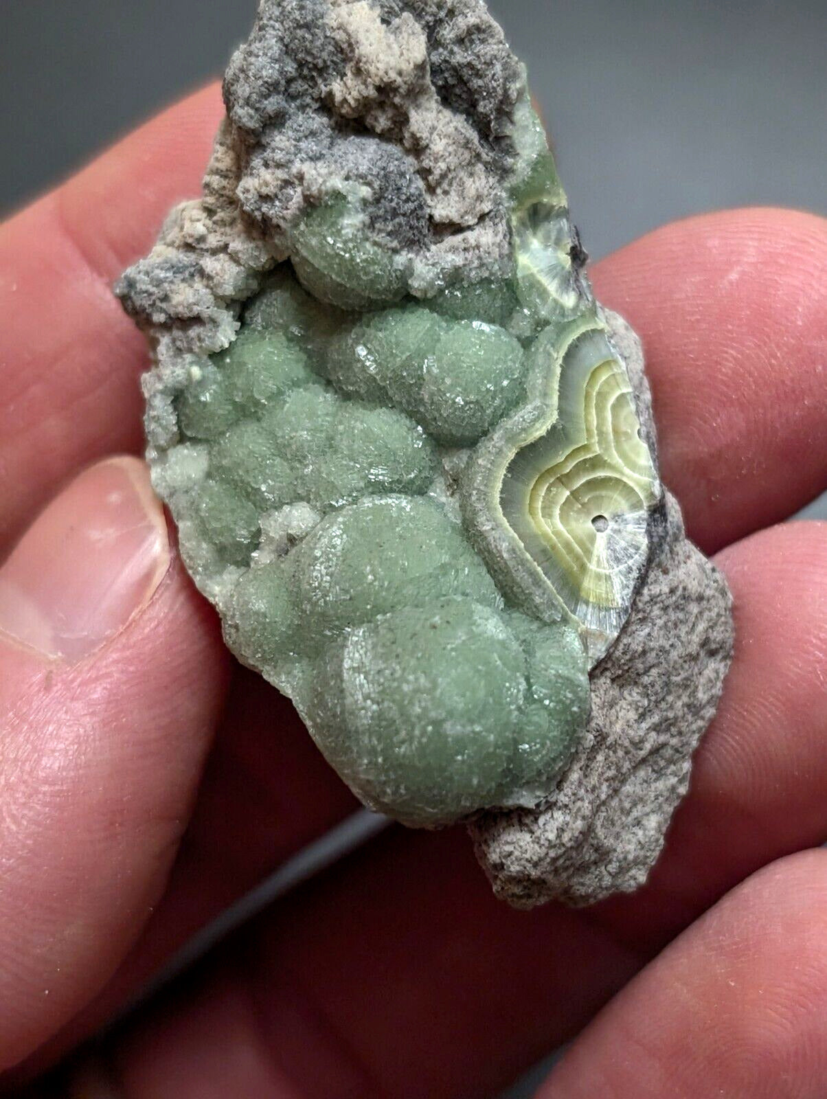 Wavellite -Old Stock - Mauldin Mountain, Arkansas