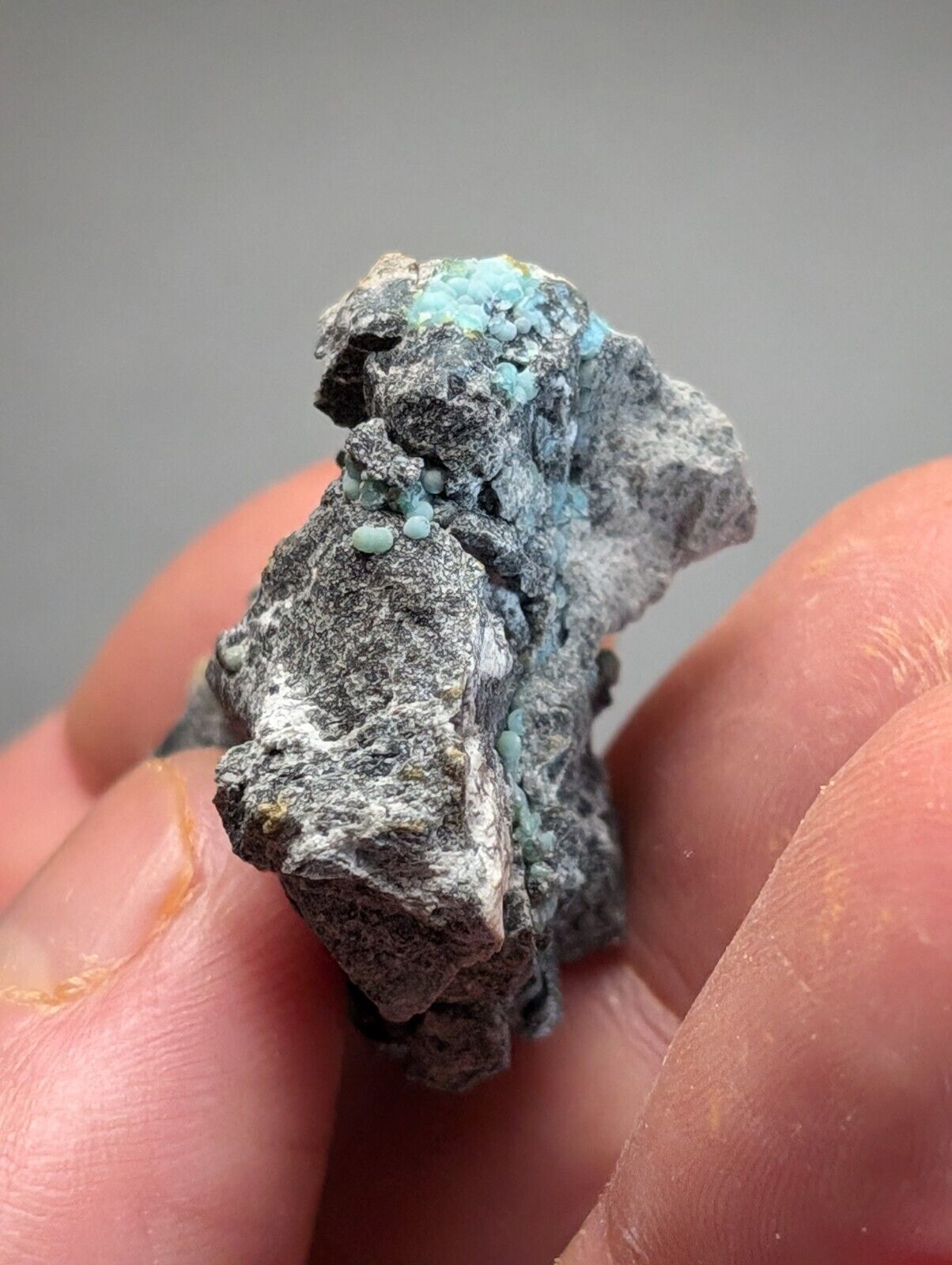 UV Reactive Planerite, Mauldin Mountain, Montgomery Co. Arkansas, USA(Old Stock)