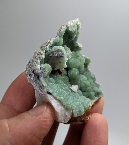 Wavellite on Quartz - Mauldin Mountain, Montgomery County, Arkansas