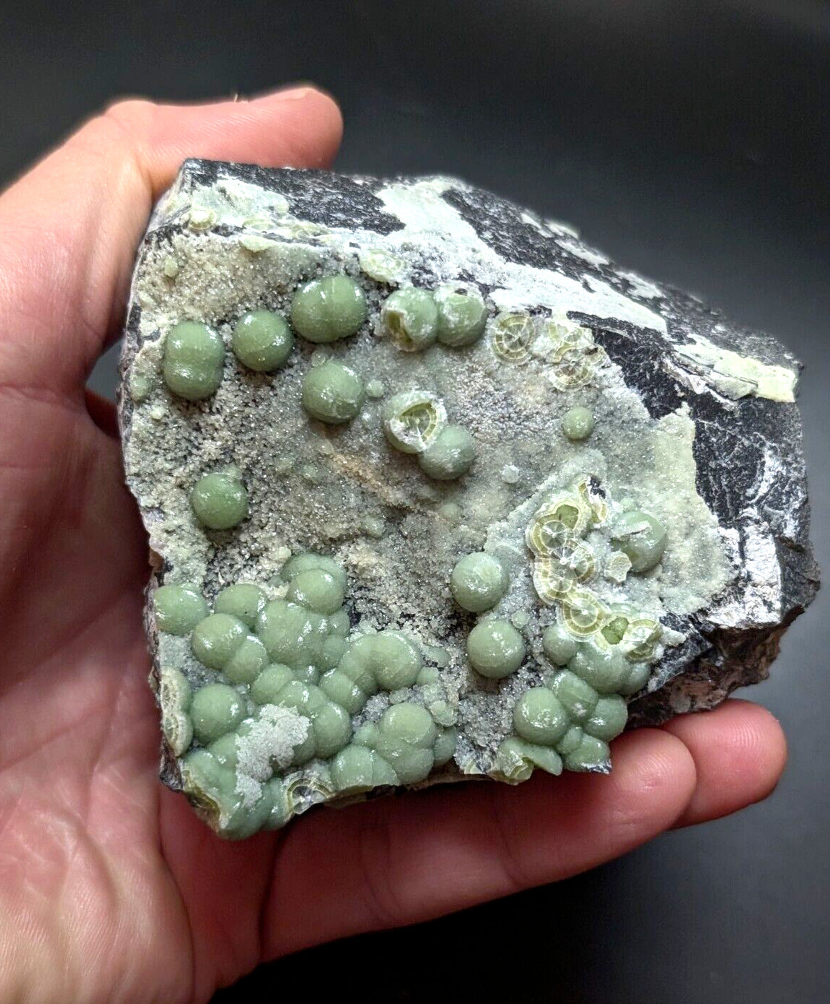 Wavellite -Old Stock - Mauldin Mountain, Arkansas