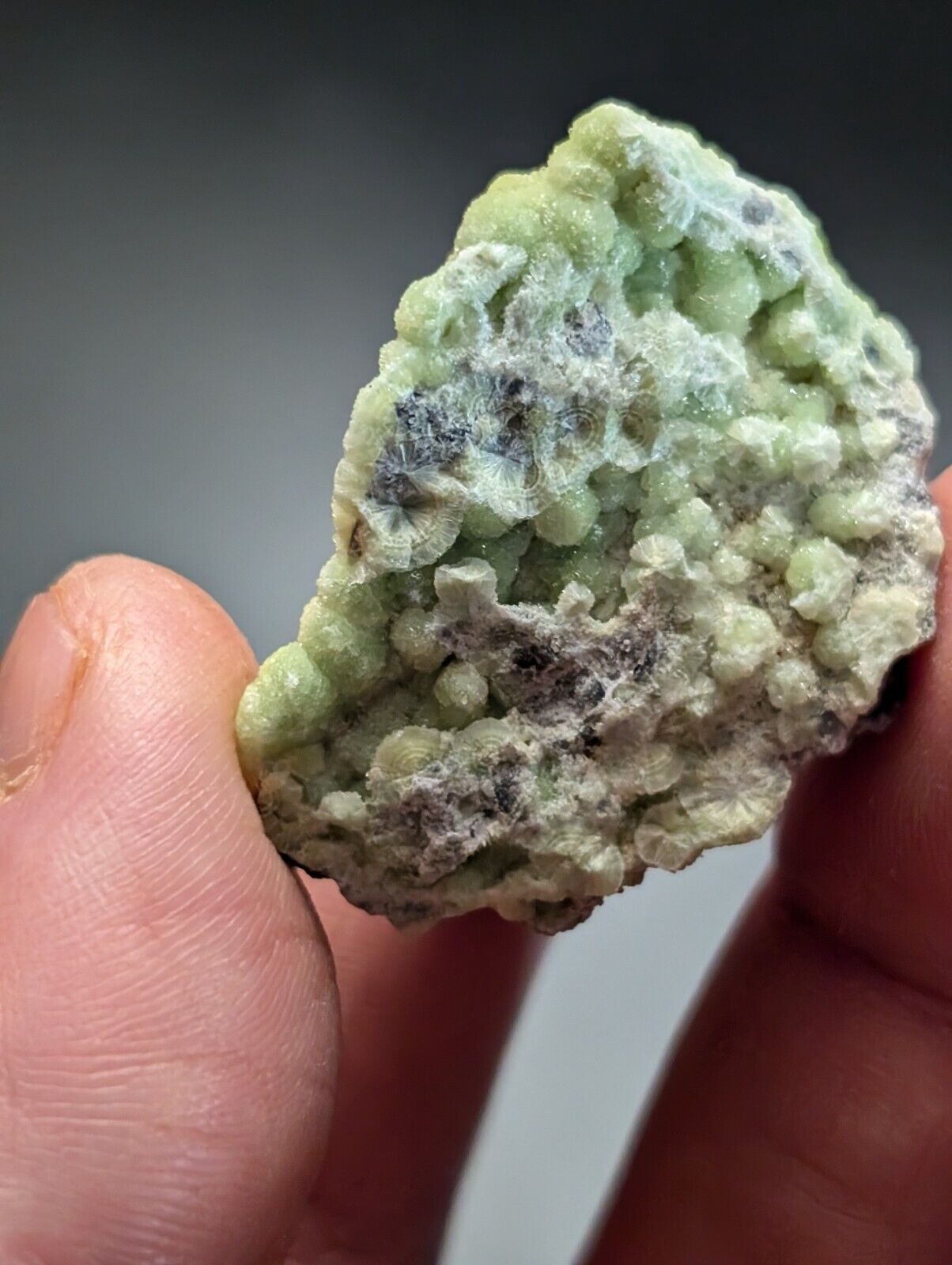 FluorWavellite - Rare! Intermixed With SiO2- Mauldin Mountain, Arkansas, ooak