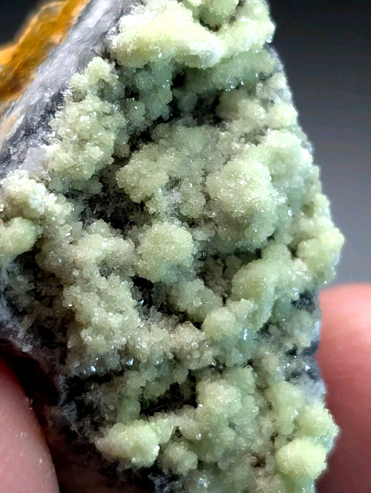 FluorWavellite - Rare! Intermixed With SiO2- Mauldin Mountain, Arkansas, ooak