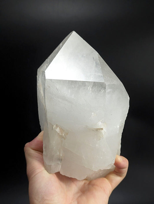 Huge Quartz Crystal Point, Amazing Old Stock, Garland County, Arkansas, 6+ lbs!