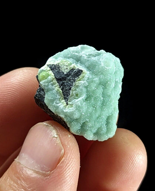 Wavellite w/ Heart Shape - Fantastic Old Stock - Mauldin Mountain, Arkansas