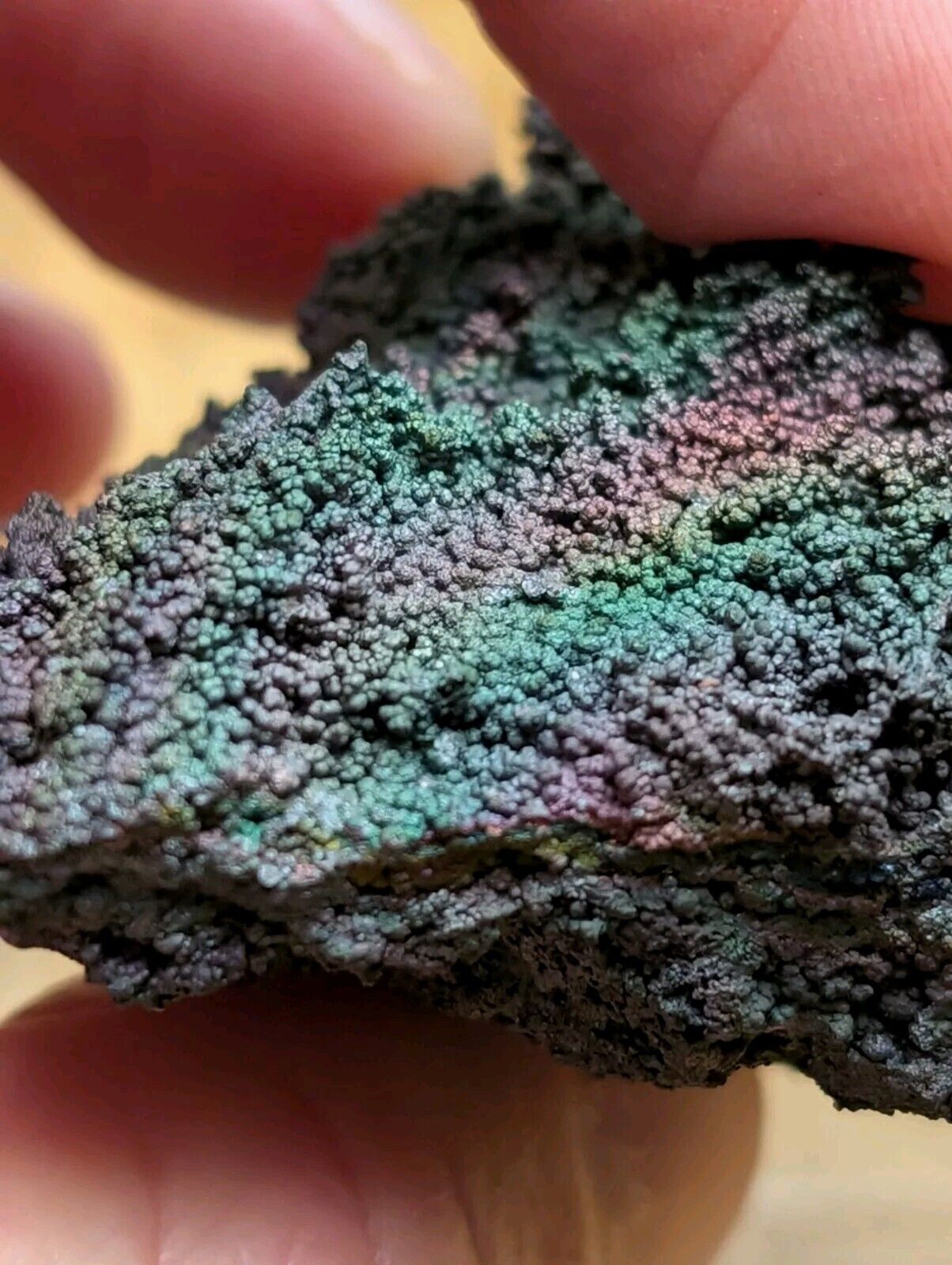 Turgite, Iridescent Hematite Specimen, Graves Mountain, Georgia, USA, Old Stock