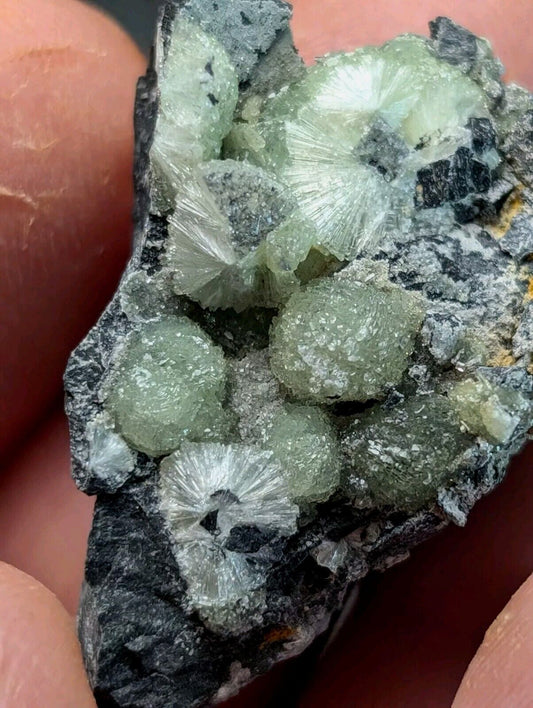 Amazing Wavellite Specimen (Arkansas, USA)  - OOAK Natural Crystal Cluster