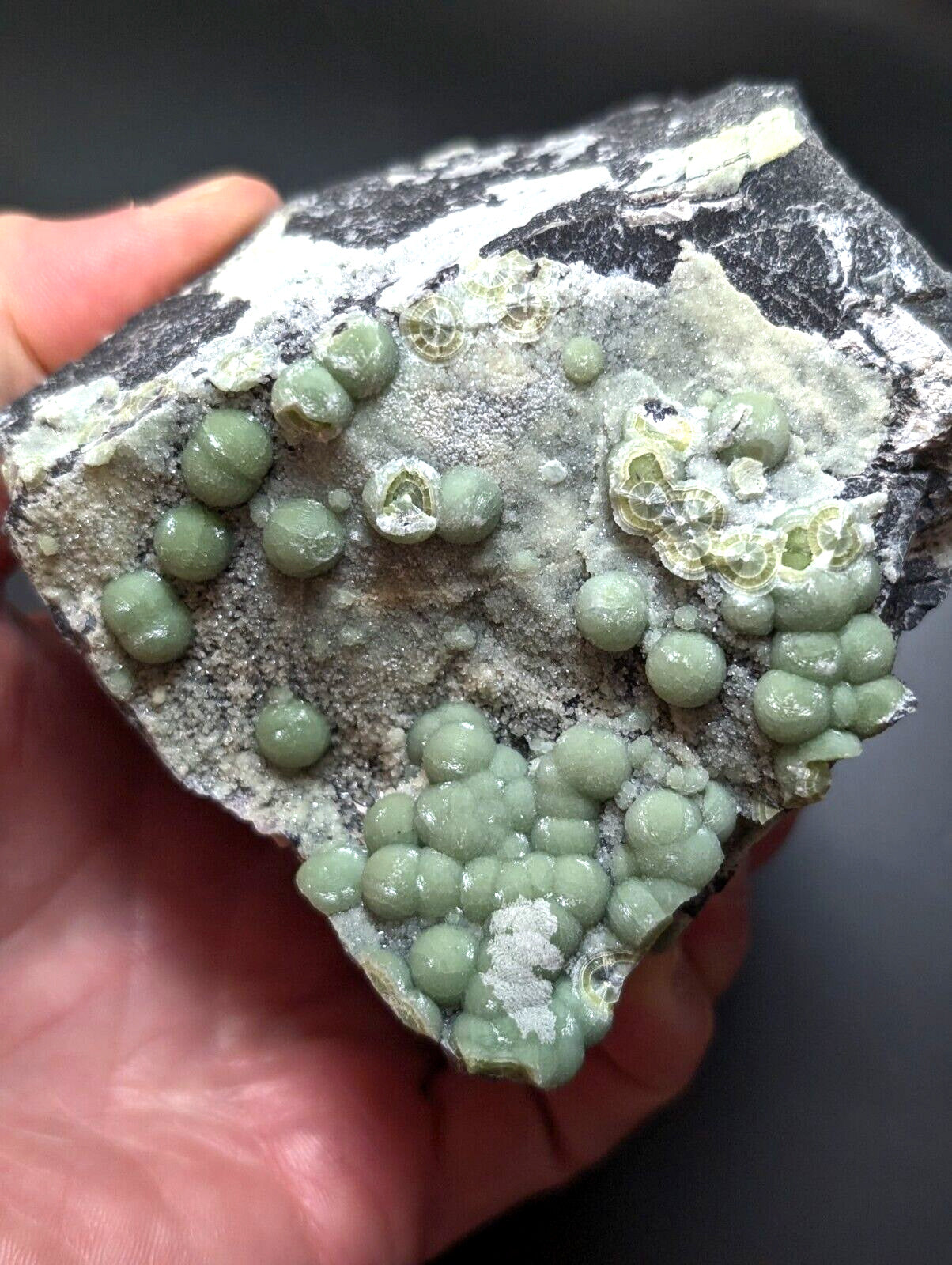 Wavellite -Old Stock - Mauldin Mountain, Arkansas