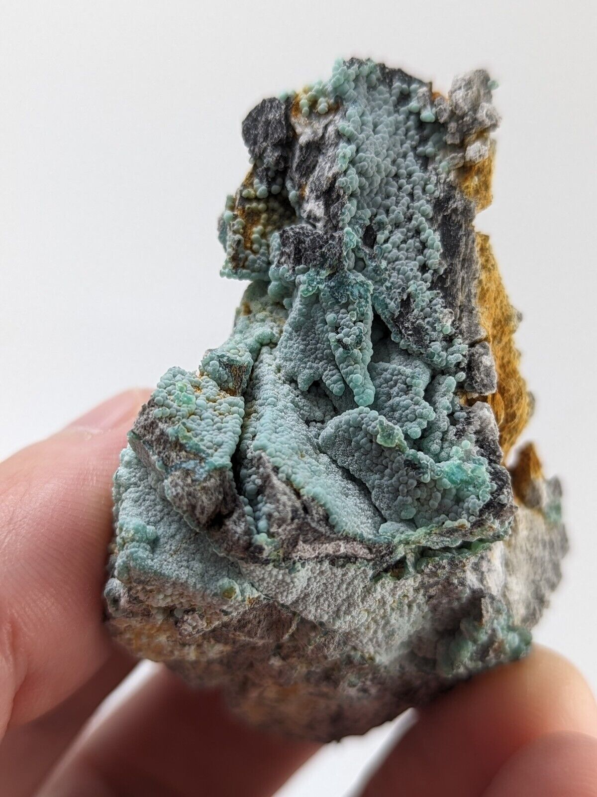 Blue Planerite, Mauldin Mountain, Montgomery Co. Arkansas, USA (Top Aesthetics)