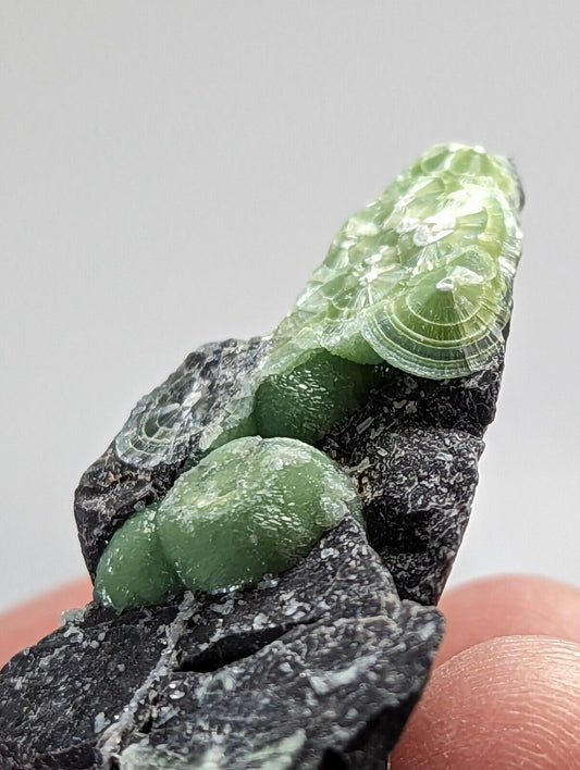 Green Wavellite - Fantastic 1990s Old Stock - Mauldin Mountain, Arkansas