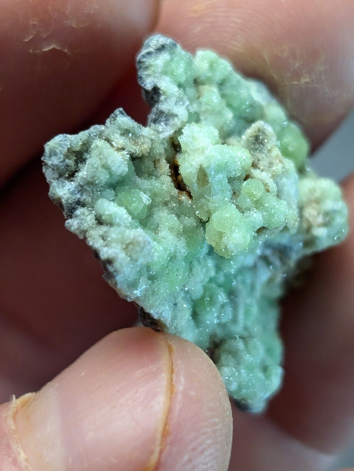 FluorWavellite - Rare! Intermixed With SiO2- Mauldin Mountain, Arkansas, ooak