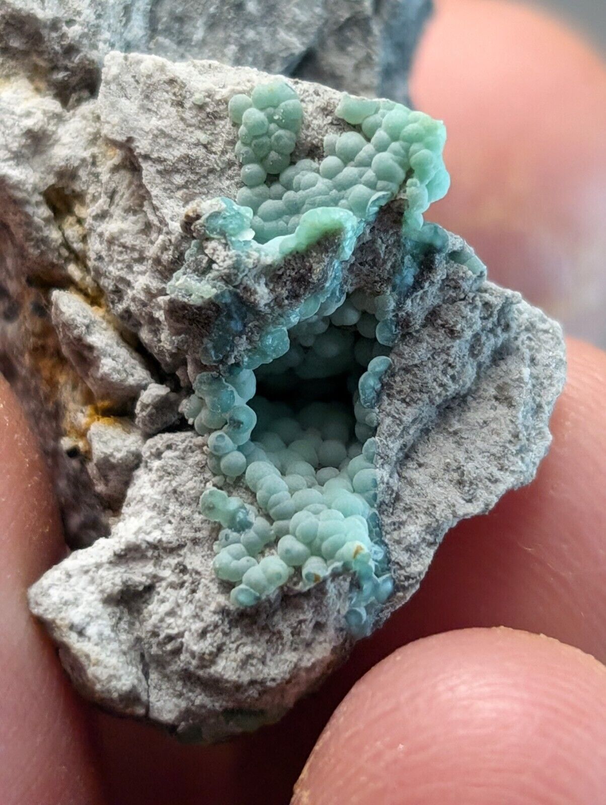 UV Reactive Planerite, Mauldin Mountain, Montgomery Co. Arkansas, USA(Old Stock)