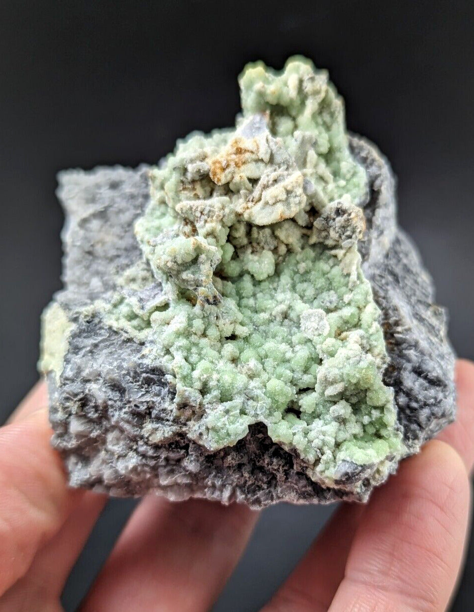 FluorWavellite - Rare! Intermixed With SiO2- Mauldin Mountain, Arkansas, ooak