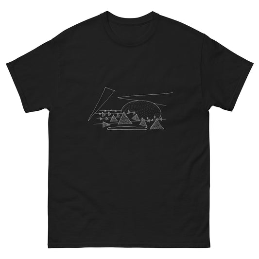 Crystal Landscape Tee, unisex/mens/womens - Arkansas Minerals