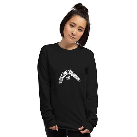 Crystal Creature #9 - Long Sleeve Shirt , unisex, mens/womens - Arkansas Minerals